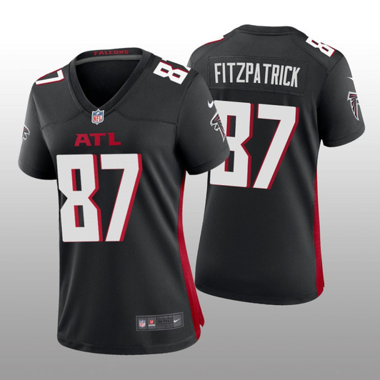 [FULLY STITCHED] Atlanta Falcons John Fitzpatrick Black Limited Football Jersey 