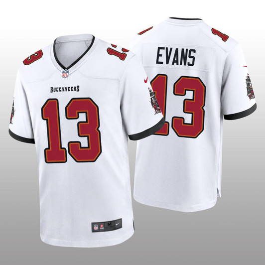 [FULLY STITCHED] Tampa Bay Buccaneers Mike Evans White Limited Football Jersey 