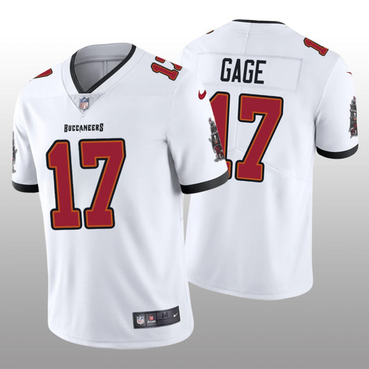 [FULLY STITCHED] Tampa Bay Buccaneers Russell Gage White Style 2 Limited Football Jersey 