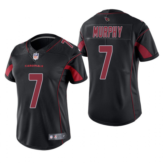 [FULLY STITCHED] Arizona Cardinals Byron Murphy Black Color Rush Limited Football Jersey 