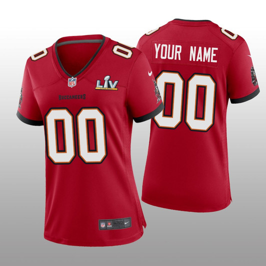 [FULLY STITCHED] Tampa Bay Buccaneers Red Super Bowl LV Limited Football Jersey 