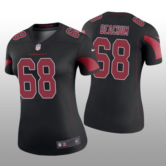 [FULLY STITCHED] Arizona Cardinals Kelvin Beachum Black Color Rush Limited Football Jersey 