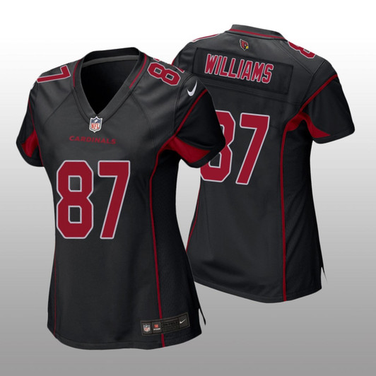 [FULLY STITCHED] Arizona Cardinals Maxx Williams Black Alternate Limited Football Jersey 