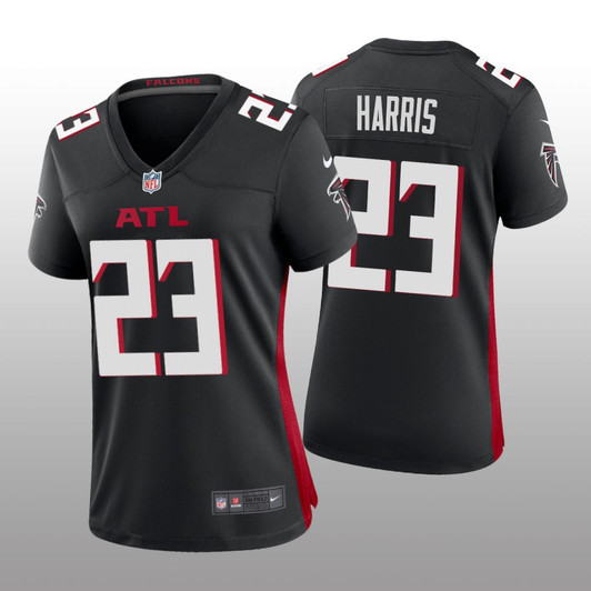 [FULLY STITCHED] Atlanta Falcons Erik Harris Black Limited Football Jersey 