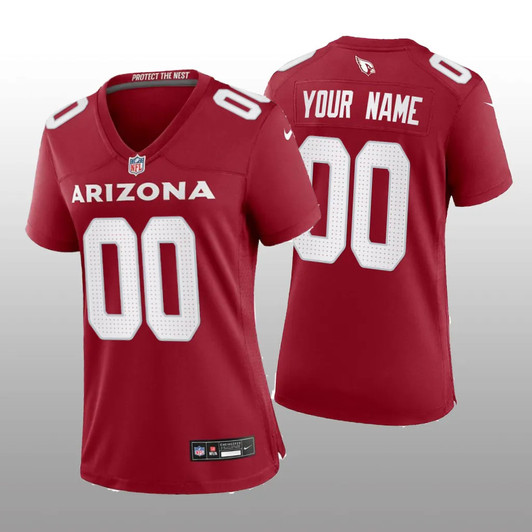 [FULLY STITCHED] Arizona Cardinals Cardinal Style 2 Limited Football Jersey 