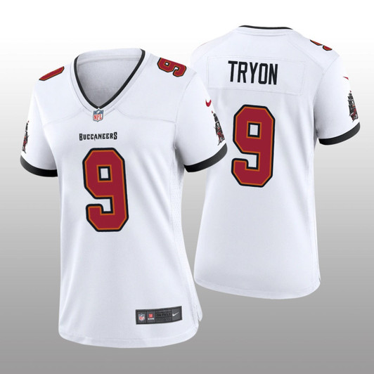 [FULLY STITCHED] Tampa Bay Buccaneers Joe Tryon White Limited Football Jersey 