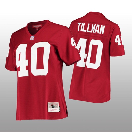 [FULLY STITCHED] Arizona Cardinals Pat Tillman Cardinal Legacy Limited Football Jersey 