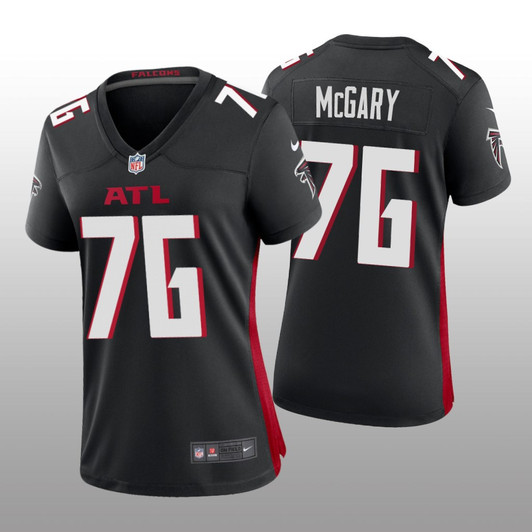 [FULLY STITCHED] Atlanta Falcons Kaleb Mcgary Black Style 2 Limited Football Jersey 
