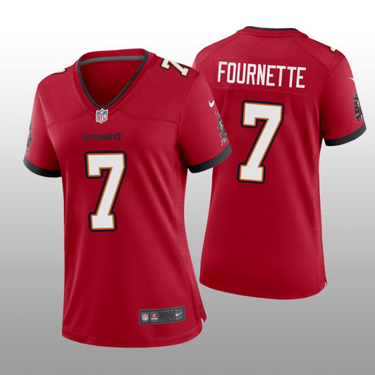 [FULLY STITCHED] Tampa Bay Buccaneers Leonard Fournette Red Style 2 Limited Football Jersey 