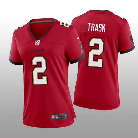 [FULLY STITCHED] Tampa Bay Buccaneers Kyle Trask Red Style 2 Limited Football Jersey 