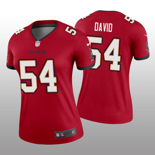 [FULLY STITCHED] Tampa Bay Buccaneers Lavonte David Red Style 2 Limited Football Jersey 