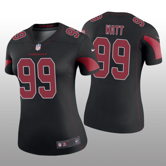 [FULLY STITCHED] Arizona Cardinals JJ Watt Black Color Rush Style 2 Limited Football Jersey 