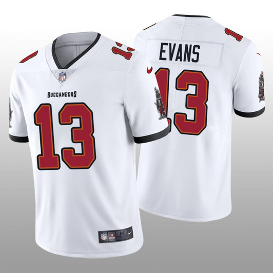 [FULLY STITCHED] Tampa Bay Buccaneers Mike Evans White Style 2 Limited Football Jersey 