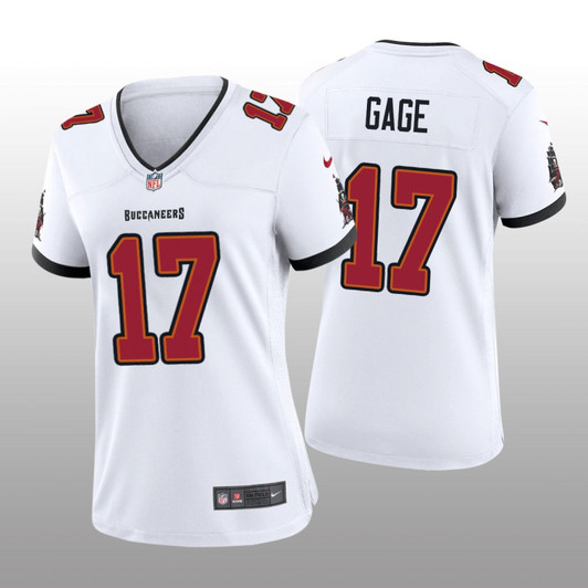 [FULLY STITCHED] Tampa Bay Buccaneers Russell Gage White Style 3 Limited Football Jersey 