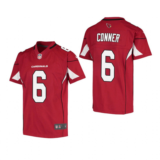 [FULLY STITCHED] Arizona Cardinals James Conner Cardinal Style 3 Limited Football Jersey 