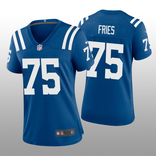 [FULLY STITCHED] Indianapolis Colts Will Fries Royal Limited Football Jersey 