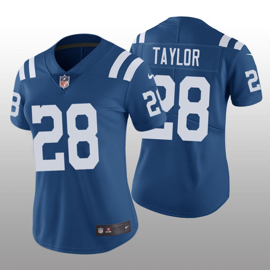 [FULLY STITCHED] Indianapolis Colts Jonathan Taylor Royal Color Rush Limited Football Jersey 