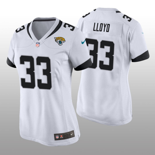 [FULLY STITCHED] Jacksonville Jaguars Devin Lloyd White Limited Football Jersey 