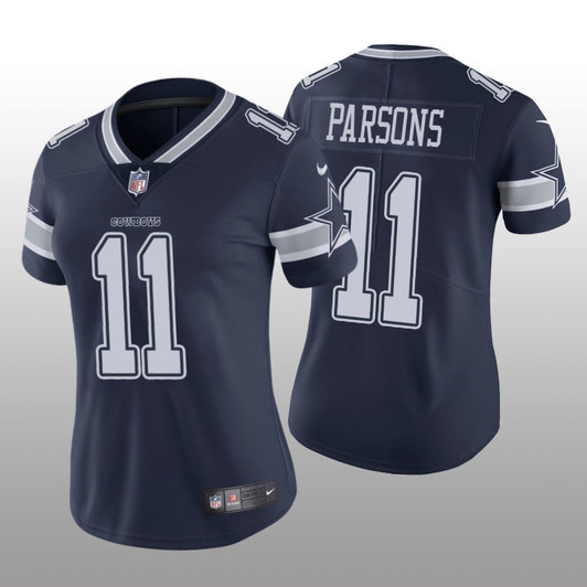 [FULLY STITCHED] Dallas Cowboys Micah Parsons Navy Style 2 Limited Football Jersey 