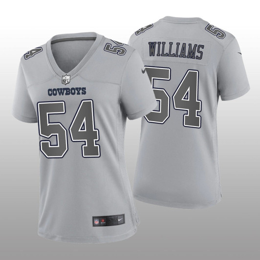 [FULLY STITCHED] Dallas Cowboys Sam Williams Gray Atmosphere Limited Football Jersey 