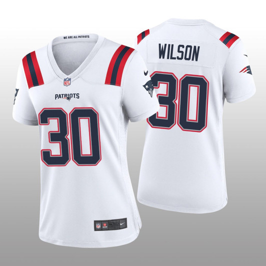 [FULLY STITCHED] New England Patriots Mack Wilson White Limited Football Jersey 