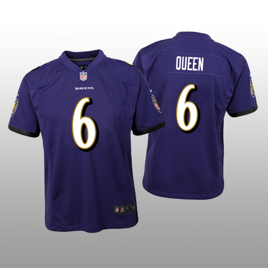 [FULLY STITCHED] Baltimore Ravens Patrick Queen Purple Limited Football Jersey 