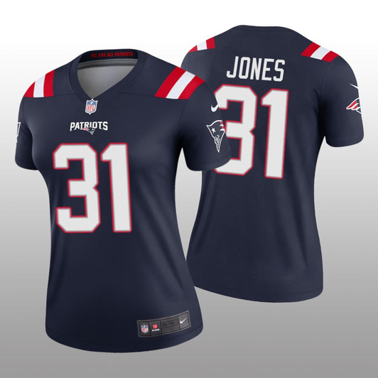 [FULLY STITCHED] New England Patriots Jonathan Jones White Limited Football Jersey 