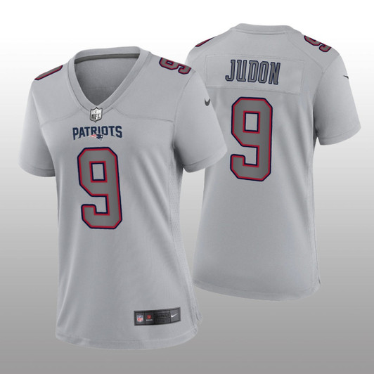 [FULLY STITCHED] New England Patriots Matthew Judon Gray Atmosphere Limited Football Jersey 