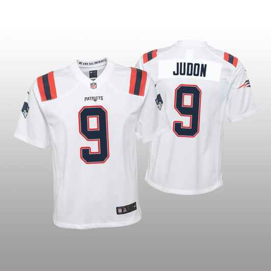 [FULLY STITCHED] New England Patriots Matthew Judon White Style 2 Limited Football Jersey 