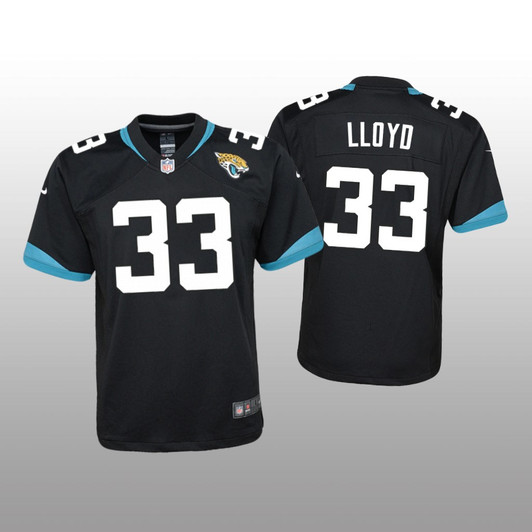 [FULLY STITCHED] Jacksonville Jaguars Devin Lloyd Black Limited Football Jersey 
