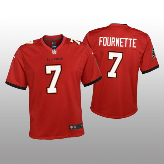 [FULLY STITCHED] Tampa Bay Buccaneers Leonard Fournette Red Style 4 Limited Football Jersey 