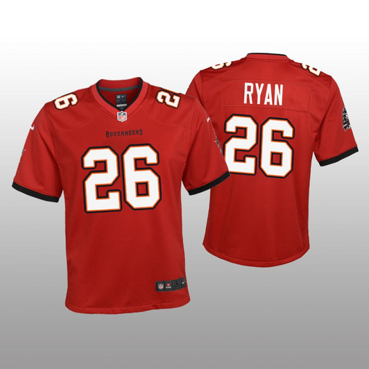 [FULLY STITCHED] Tampa Bay Buccaneers Logan Ryan Red Style 2 Limited Football Jersey 