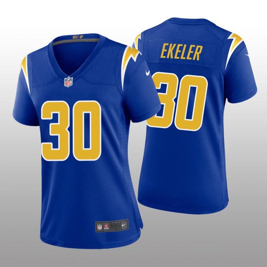 [FULLY STITCHED] Los Angeles Chargers Austin Ekeler Royal 2nd Alternate Limited Football Jersey 