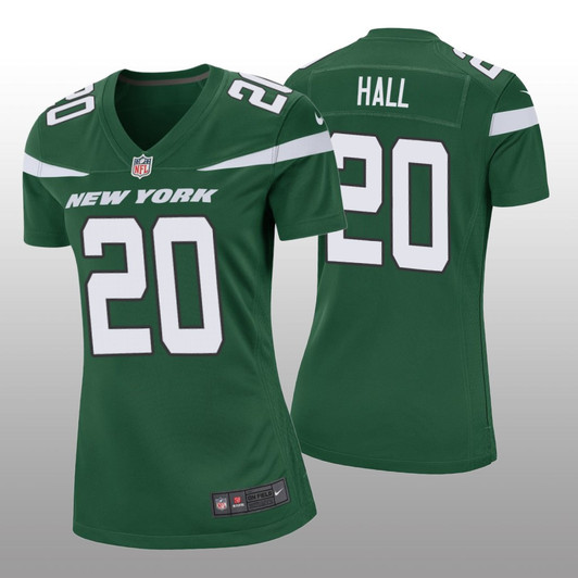 [FULLY STITCHED] New York Jets Breece Hall Green Style 2 Limited Football Jersey 