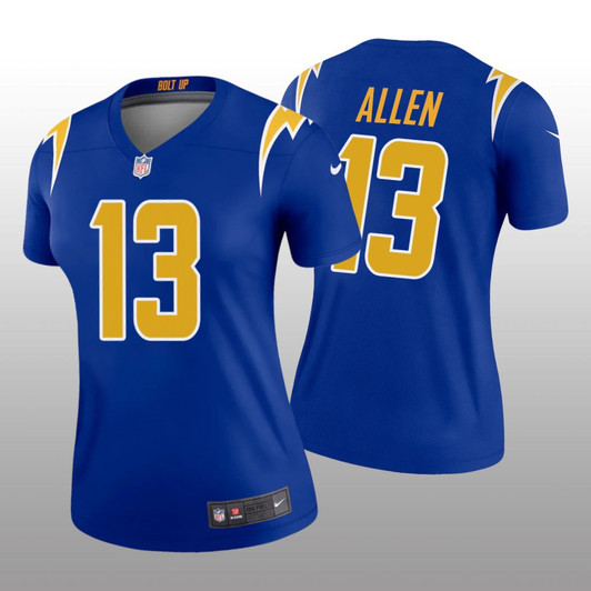 [FULLY STITCHED] Los Angeles Chargers Keenan Allen Royal Limited Football Jersey 
