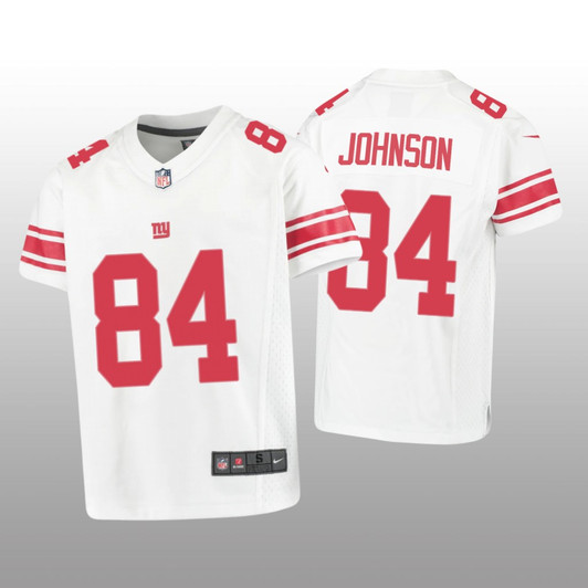 [FULLY STITCHED] New York Giants Marcus Johnson White Limited Football Jersey 