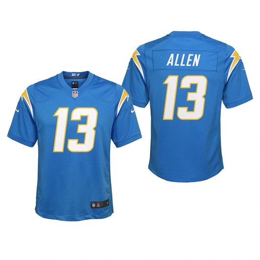 [FULLY STITCHED] Los Angeles Chargers Keenan Allen Powder Blue Style 4 Limited Football Jersey 