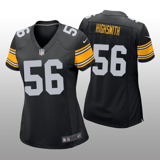 [FULLY STITCHED] Pittsburgh Steelers Alex Highsmith Black Style 3 Limited Football Jersey 