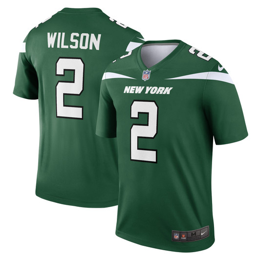 [FULLY STITCHED] New York Jets Zach Wilson Gotham Green Style 5 Limited Football Jersey 