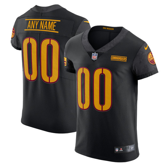 [FULLY STITCHED] Washington Commanders Alternate Black Limited Football Jersey 