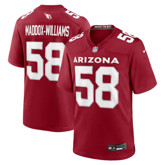 [FULLY STITCHED] Arizona Cardinals Tyreek Maddox Williams Cardinal Limited Football Jersey 