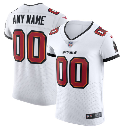 [FULLY STITCHED] Tampa Bay Buccaneers White Style 4 Limited Football Jersey 