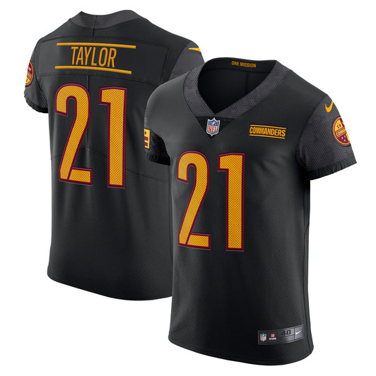 [FULLY STITCHED] Washington Commanders Sean Taylor Black Limited Football Jersey 