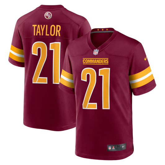 [FULLY STITCHED] Washington Commanders Sean Taylor Retired Burgundy Limited Football Jersey 