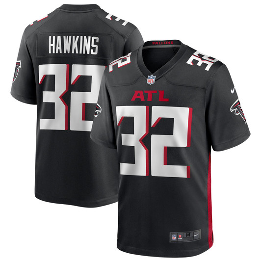 [FULLY STITCHED] Atlanta Falcons Jaylinn Hawkins Black Style 3 Limited Football Jersey 