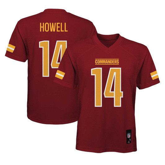 [FULLY STITCHED] Washington Commanders Sam Howell Burgundy Style 3 Limited Football Jersey 