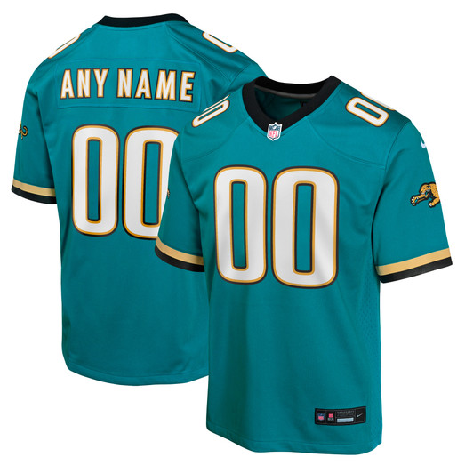 [FULLY STITCHED] Jacksonville Jaguars Prowler Throwback Teal Limited Football Jersey 