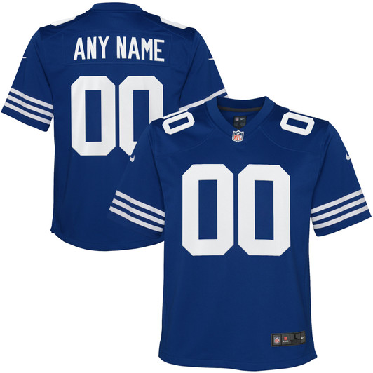 [FULLY STITCHED] Indianapolis Colts Alternate Royal Limited Football Jersey 