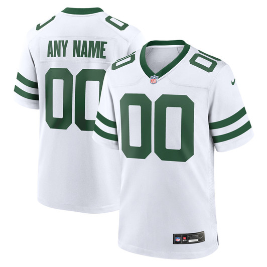 [FULLY STITCHED] New York Jets American Legacy White Limited Football Jersey 