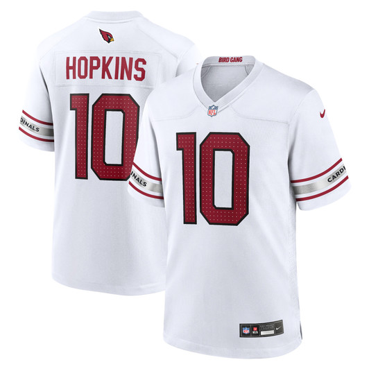[FULLY STITCHED] Arizona Cardinals Deandre Hopkins White Style 5 Limited Football Jersey 